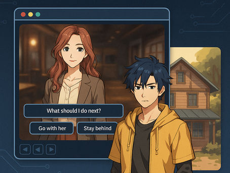 Outsource your visual novel game design with full service development from concept to launch, built in Unreal Engine.