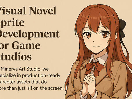 From Ren’Py to Unity, we design production-ready sprite systems for game studios—expressive, modular, and optimized for your engine.