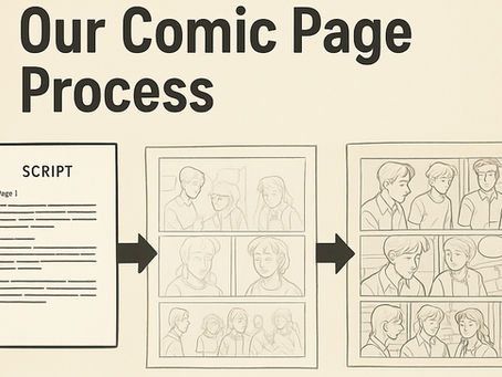 From Script to Panel: Our Comic Page Process